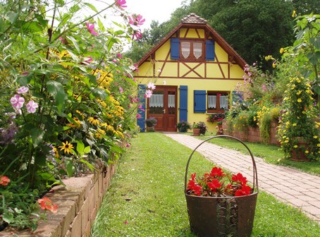 Notre gite en alsace, rue des roses  Mutzig - Gites Alsace